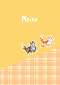 light yellow たくさんの猫ちゃん3