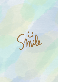 Watercolor spread green blue8 Japan