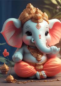 พระพิฆเนศและกล้วย