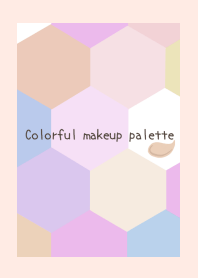 Colorful makeup palette-LIGHT PINK