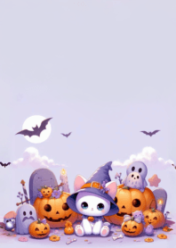Cute Fat Cat Halloween n.28