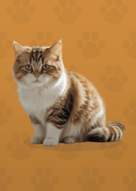 귀여운 먼치킨 테마 Brown 04