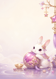 Star Ruby Hare Tassel Lucky