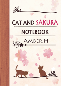 Cat and SAKURA notebook No.3