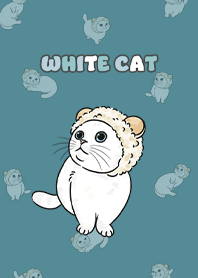 whitecat2 - neil blue
