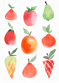 【シンプル】果物の着せかえ#854