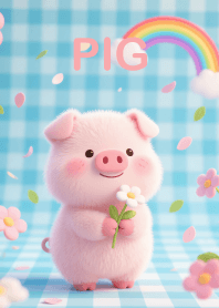 Lovey Fluffy Pig Theme (JP)