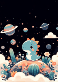 Cute little dino kawaii n.42