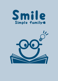 Smile & study Powder blue