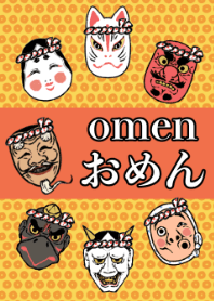 お面 Omen 夏祭りver ポップ Line 着せかえ Line Store お面 Omen 夏祭りver ポップ Line 着せかえ Line Store