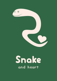 Snake & heart chitosemidori