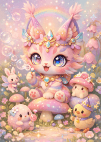 Pastel Lucky Lynx and Friends 005