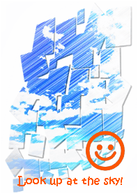 空を見上げて！ #pop