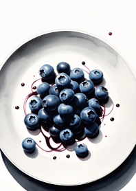 Blueberry background   6C57Cd