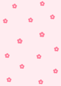 flower pattern #strawberrypink