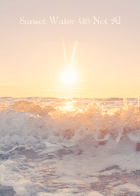 Sunset Water 416 Not AI