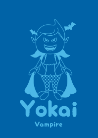 Yokai Vampire Cyan blue