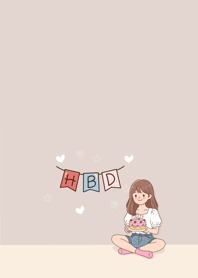 Happy Me Day Pastel Birthday