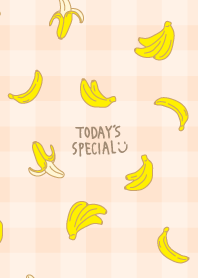 Banana cute check20 from Japan