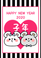 祝賀新年☆☆黃道十二宮 鼠 73