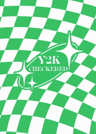 Y2K CHECKERED 03 - GREEN 2