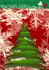 SNOWFLAKES in the sky