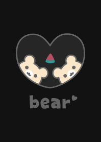 Bear Watermelon - Black