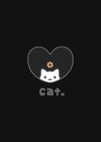 Cat Donut - Black
