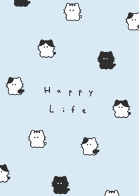 แมวน้อย. aqua black