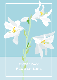 Everyday Flower Life_ Lily_green