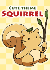 Forest cute squirrel theme !