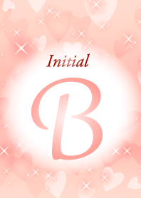 B-Initial-heart-Red