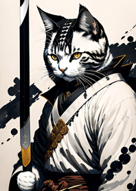 Kucing Tinta Pemberontak Samurai 3