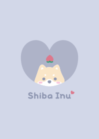 Shiba Inu2 Peach [BluePurple]