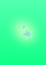 Clear Star Blue Green