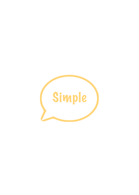 The Simple Speech bubble No,1-W22