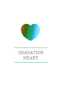 GRADATION HEART THEME :81