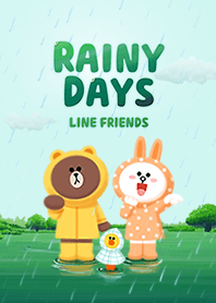LINE 비 오는 날