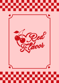 Cherry Red Flavor Diner Pink