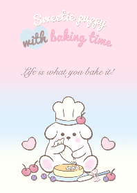 Sweetie puppy : Baking time! (Blue)