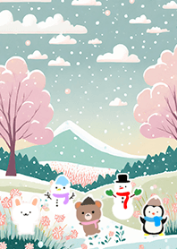 Kawaii scandinavian style(Winter-690)