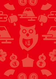 Nordic style owl that brings happiness/R