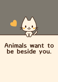 Animals want to be beside you.016-2Gray