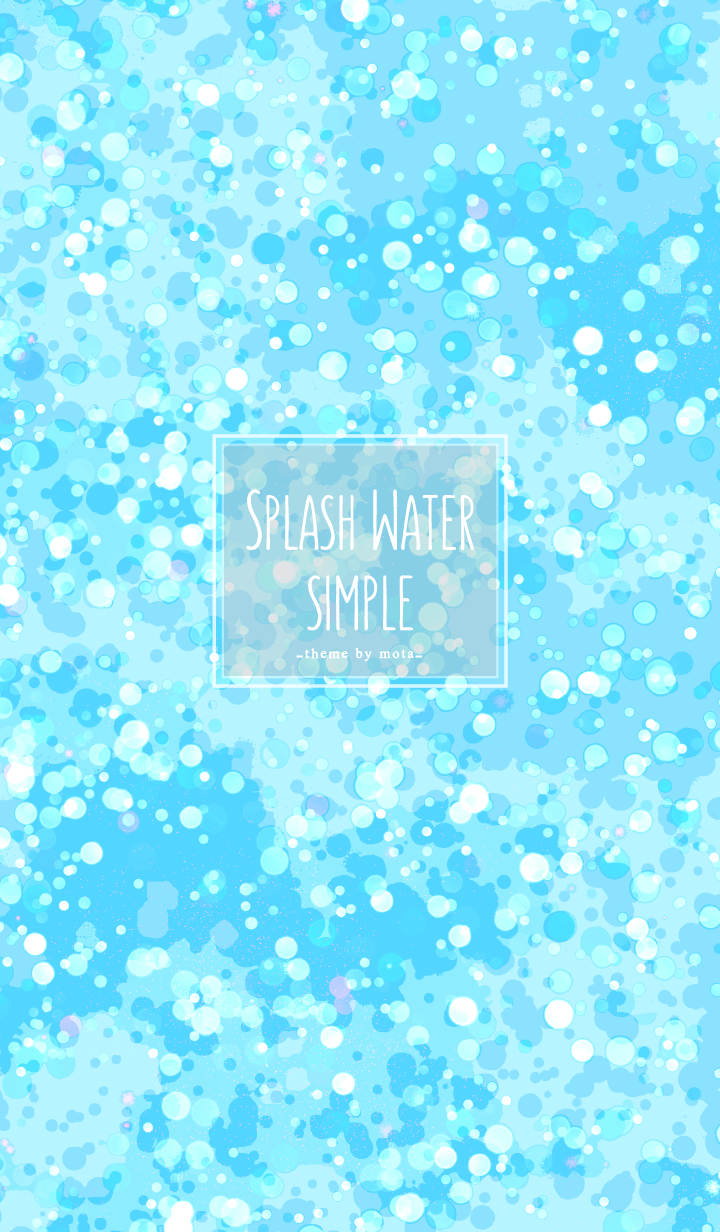 Splash Water simple