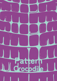 Pattern Crocodile Mallow