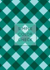 シンプル　カラー　チェック　69