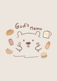god's menu :)