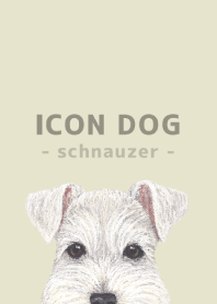 ICON DOG - schnauzer - PASTEL YE/02