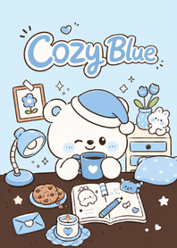 Cozy Blue Bear