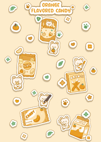 ORANGE FLAVORED CANDY